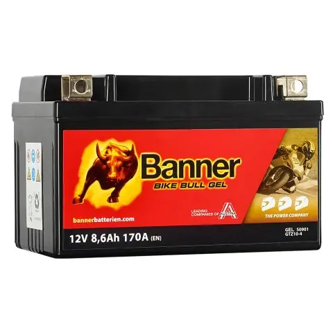 Banner Bike Bull GEL GEL50901 Startbatteri Snabb leverans